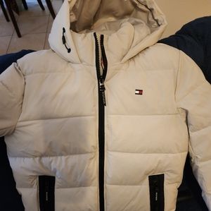New tommy hilfiger puffer coat jacket size small